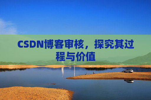 CSDN博客审核,探究其过程与价值